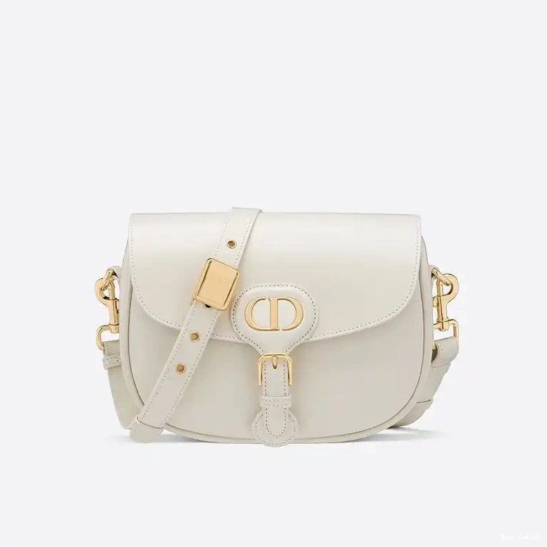 Bag Calfskin Medium Bobby Dior White Box 0508